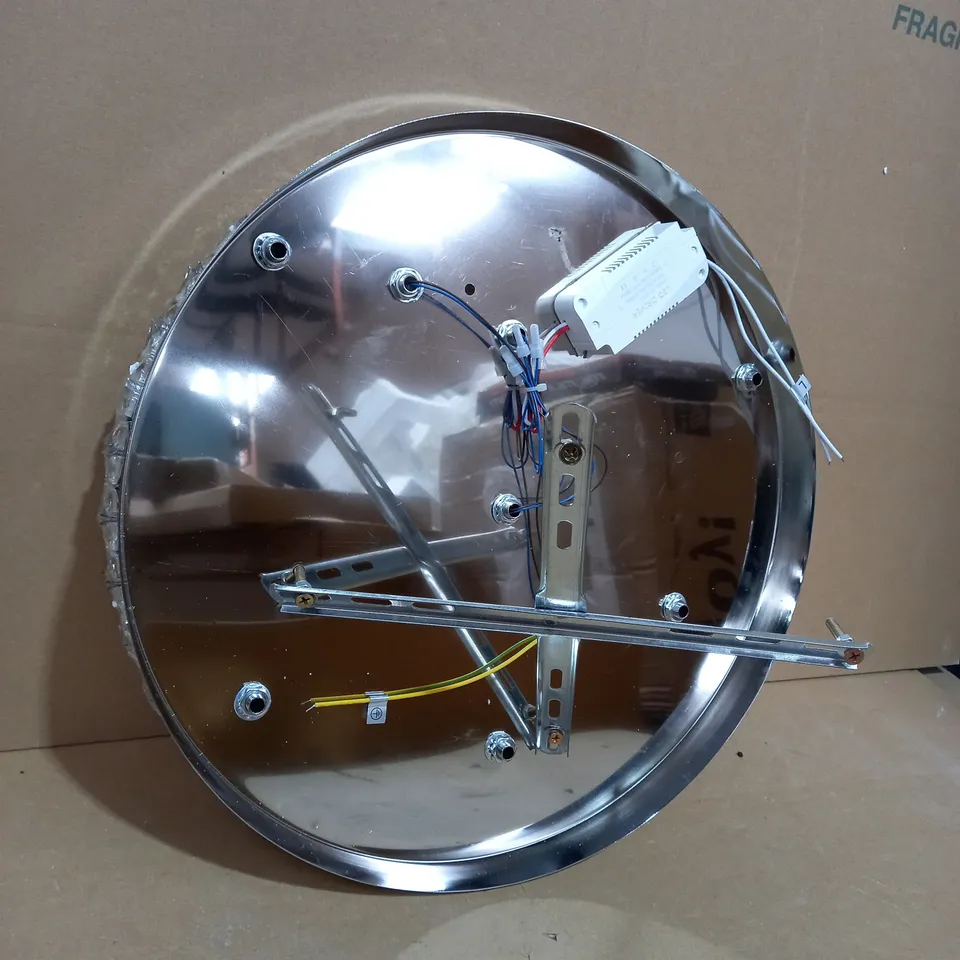 SILVER CEILING CHANDELIER 