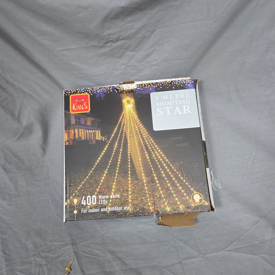 BOXED THREE KINGS 3 METER SHOOTING STAR LIGHT 