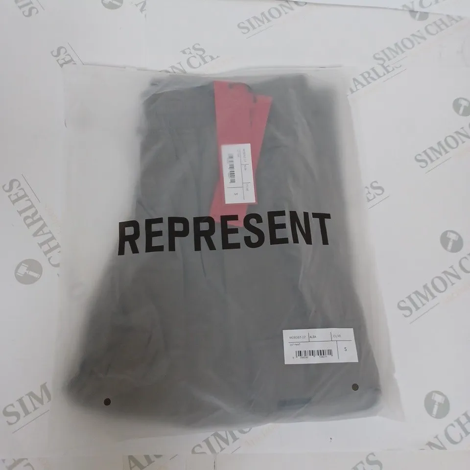 BAGGED REPRESENT 247 PANTS SIZE S
