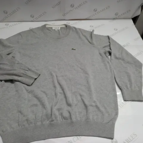 LACOSTE CLASSIC FIT GREY JUMPER - FR 7