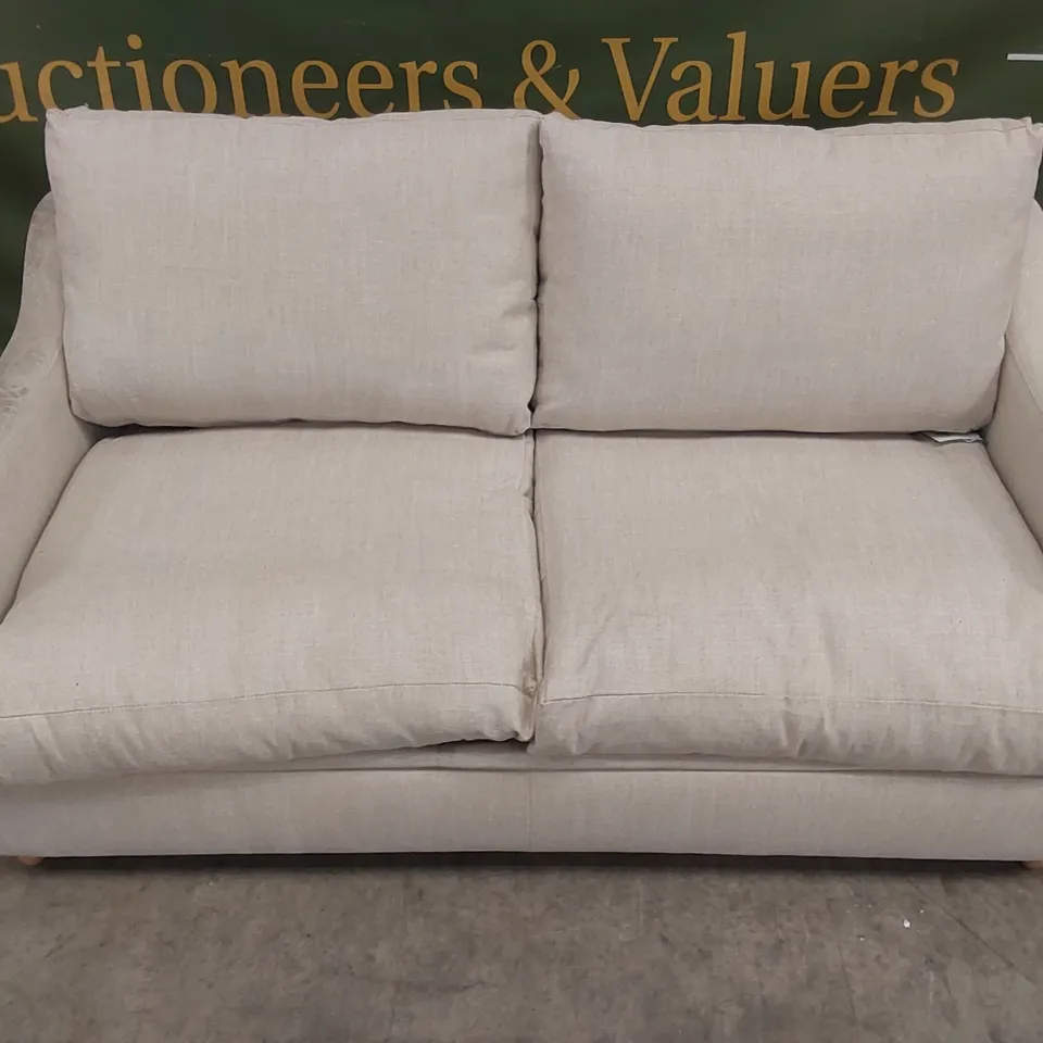 QUALITY DESIGNER 3 SEATER UPHOLSTERED SOFA BED