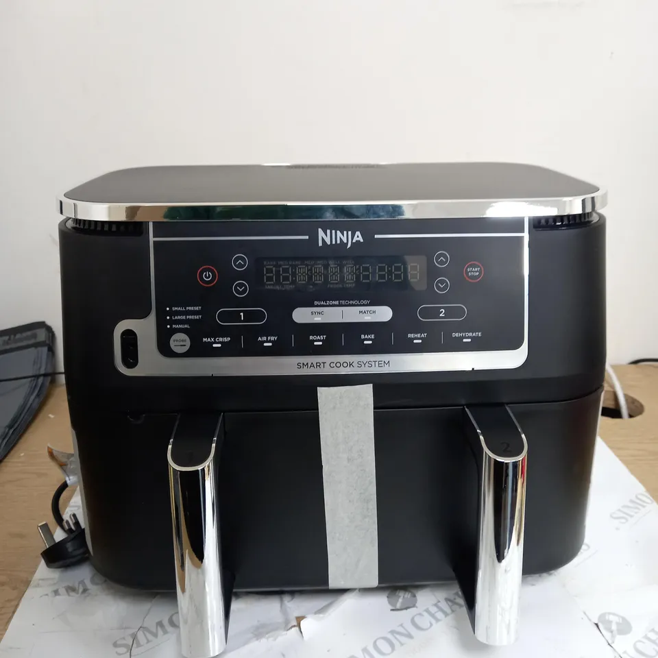BOXED NINJA DUAL AIRFRYER 