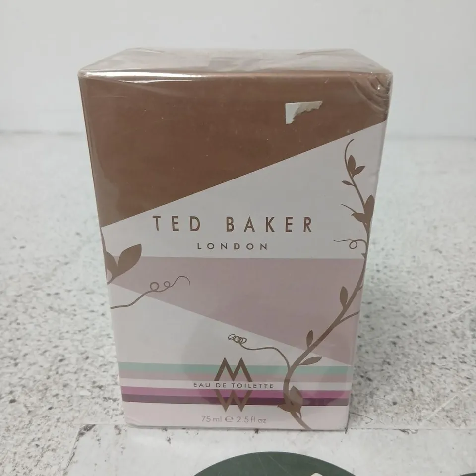 BOXED AND SEALED TED BAKER LONDON EAU DE TOILETTE 75ML