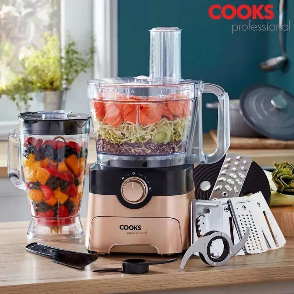 BOXED 1000W BLENDER FOOD PROCESSOR COMBO 