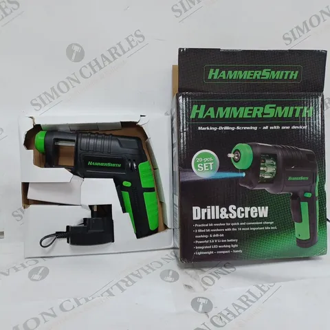 HAMMERSMITH DRILL & SCREW ELECTRIC DRILL DRIVER