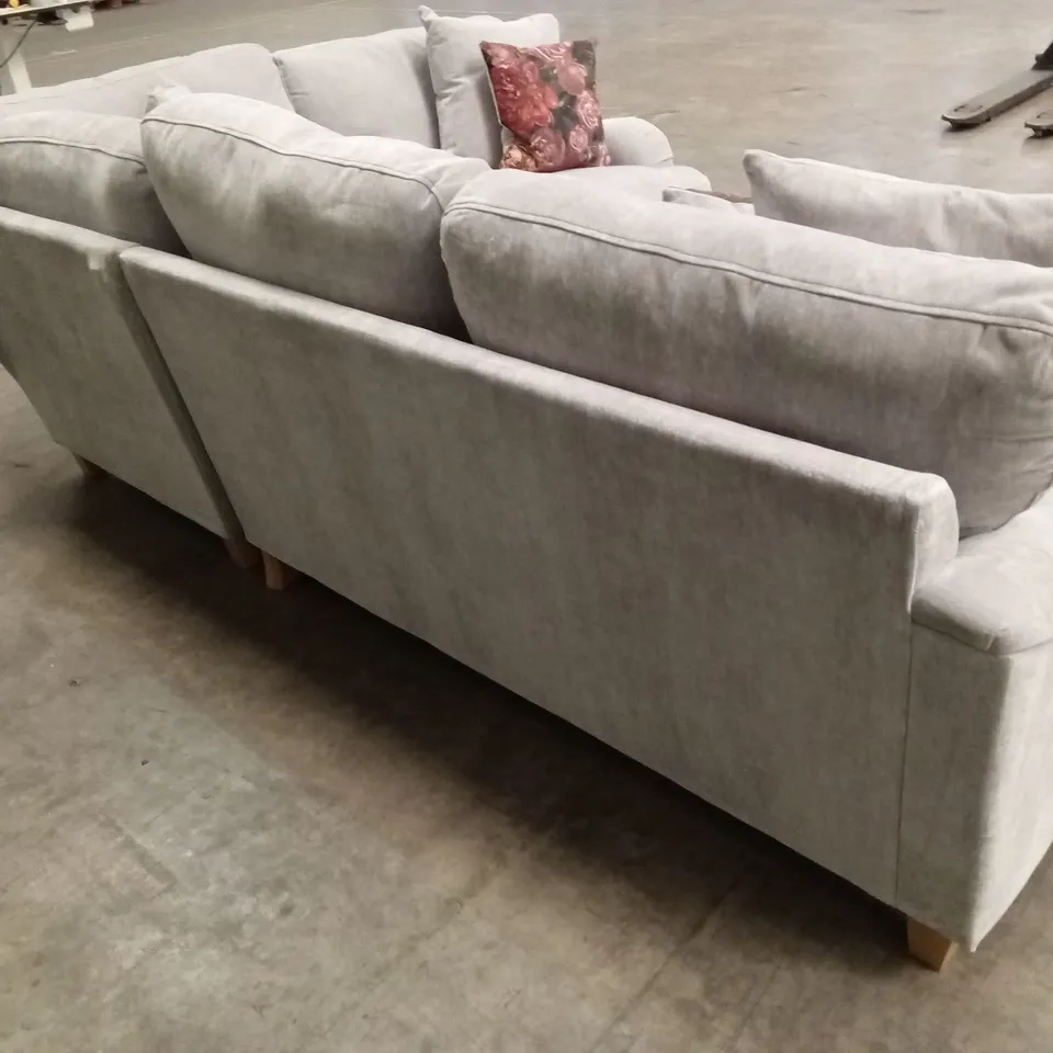 MILLIE FABRIC RIGHT HAND DOUBLE ARM CORNER GROUP RRP £2199