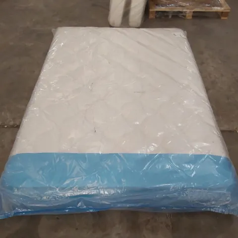 QUALITY BAGGED DOUBLE 135cm AIRSPRUNG LUXURY QUILTED MEDIUM MATTRESS