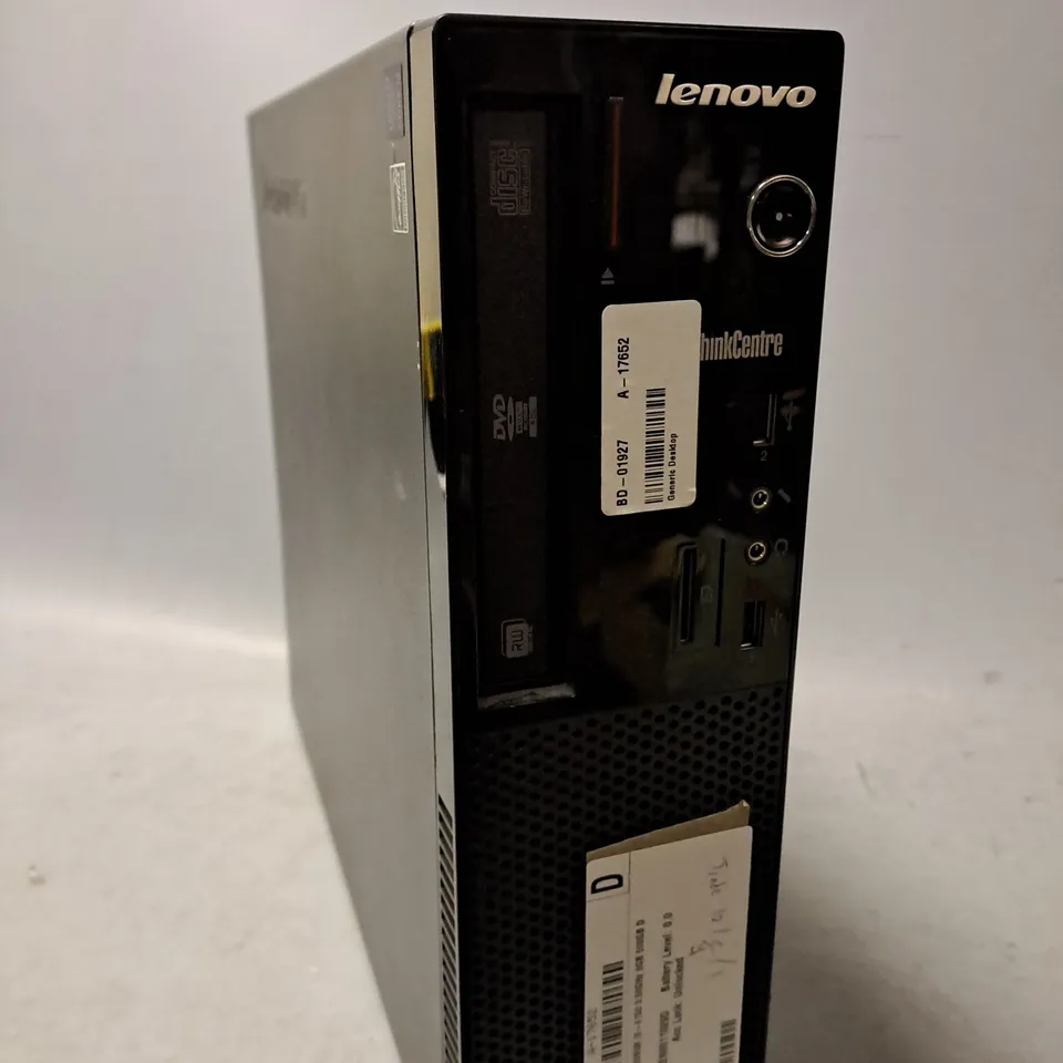 LENOVO 10AW008NUK I3 DESKTOP COMPUTER 