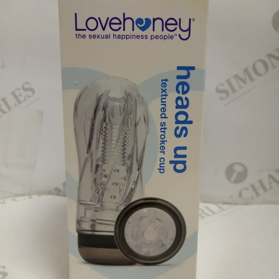 LOVEHONEY HEADS UP TEXTURED STROKER CUP