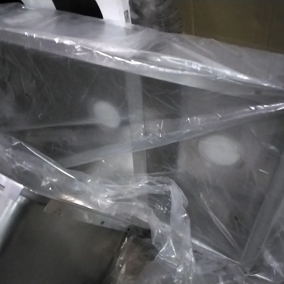 RECTANGULAR METAL 2 BOWL SINK
