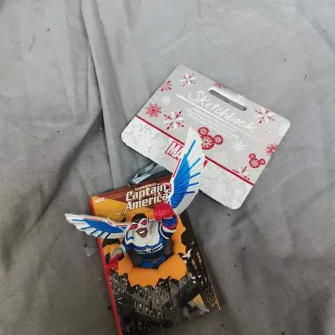 MARVEL SKETCHBOOK CAPTAIN AMERICA ORNAMENT