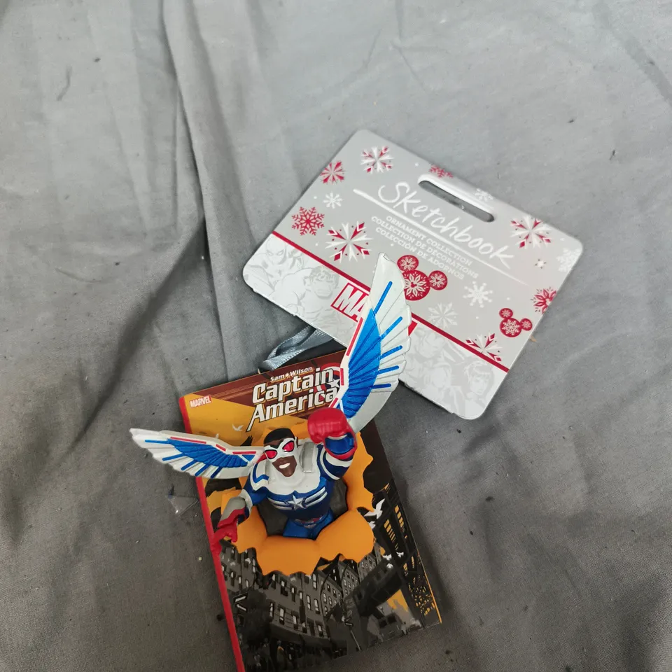 MARVEL SKETCHBOOK CAPTAIN AMERICA ORNAMENT 