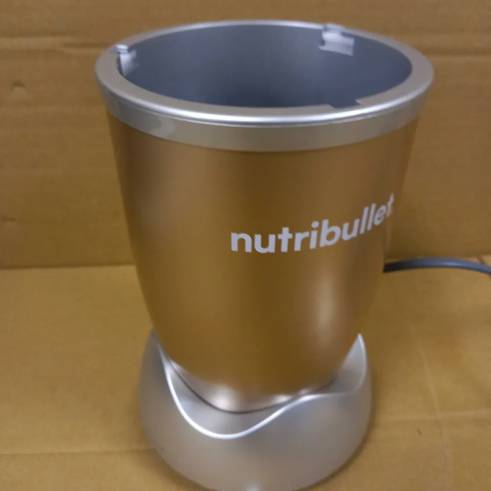 NUTRIBULLET NBLP9 900W BLENDER CHAMPAGNE MULTI-FUNCTION COLD BEVERAGE SMOOTHIE MAKER