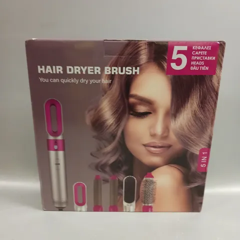 5-IN-1 HOT HAIR DRYER BRUSH