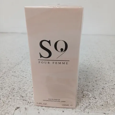 BOXED AND SEALED S9 POUR FEMME EAU DE PARFUM 100ML