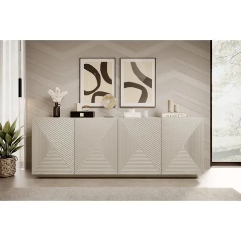 BOXED MEISEL 200cm SIDEBOARD (2 BOXES)