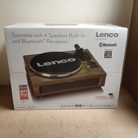 LENCO LS-410WA TURNTABLE WITH BUILT-IN SPEAKERS AND BLUETOOTH