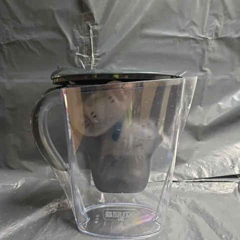 BRITA WATER FILTER PITCHER – TRANSPARENT WITH BLACK LID