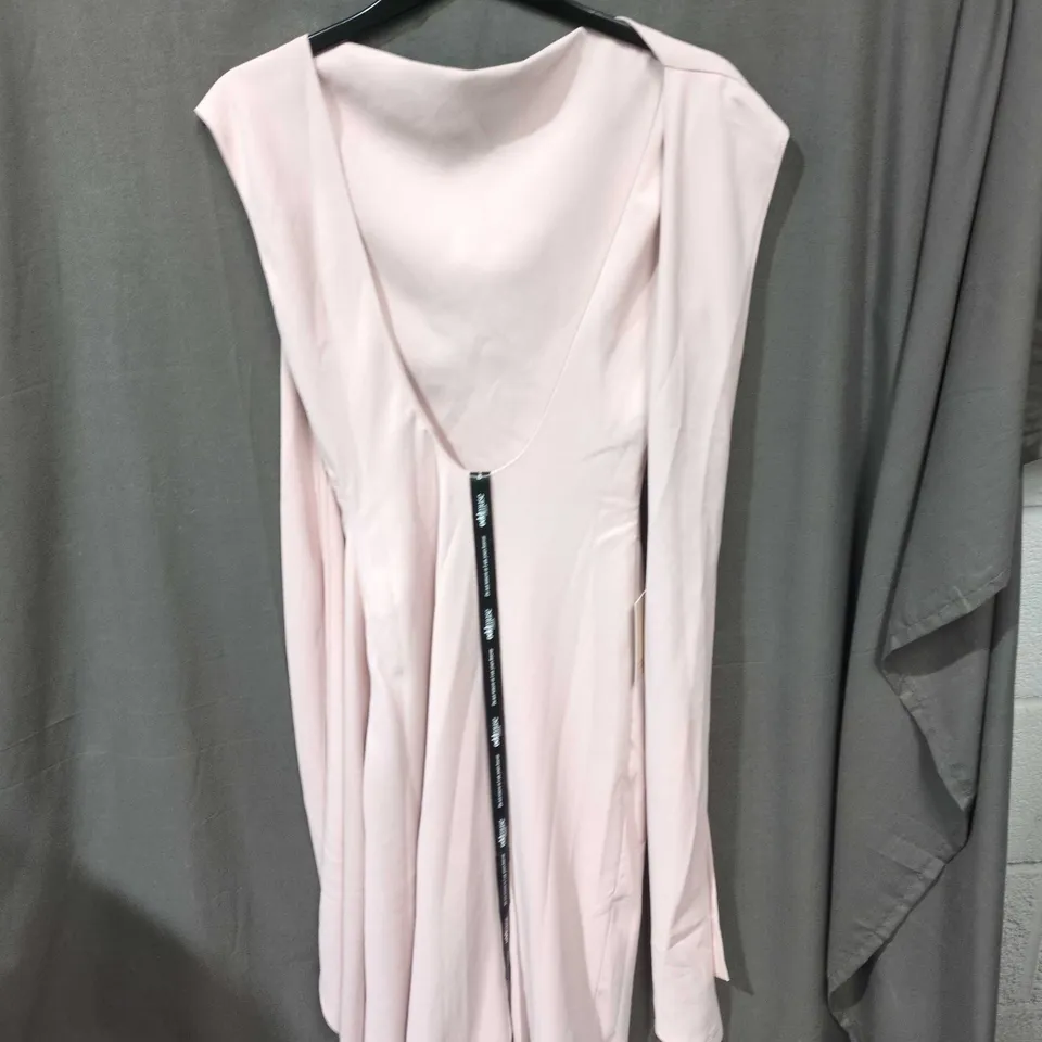 THE ULTIMATE MUSE DRAPE MAXI DRESS – PINK – SIZE S  (MUSE-107-P-M)