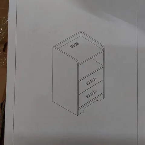 BOXED STORAGE CABINET WHITE (1 BOX)