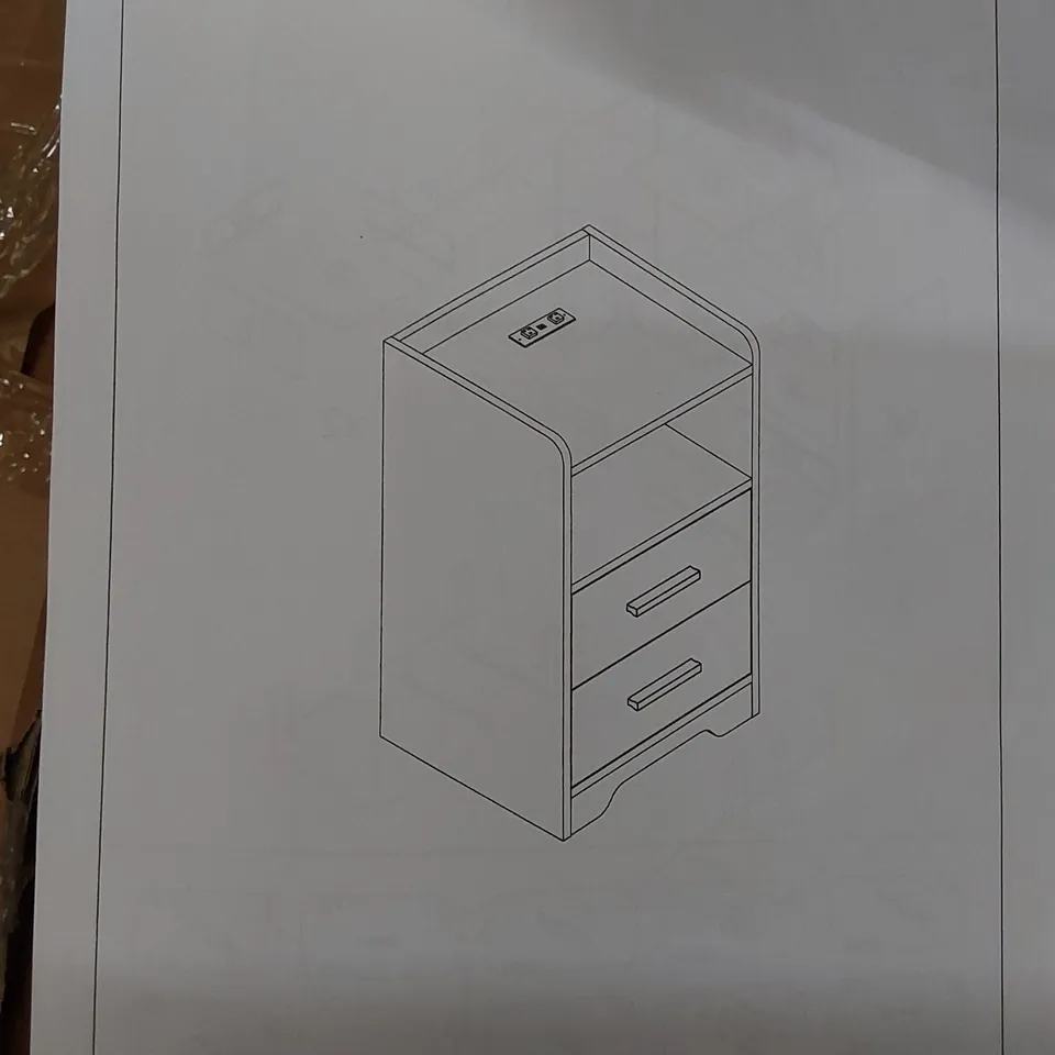 BOXED STORAGE CABINET WHITE (1 BOX)