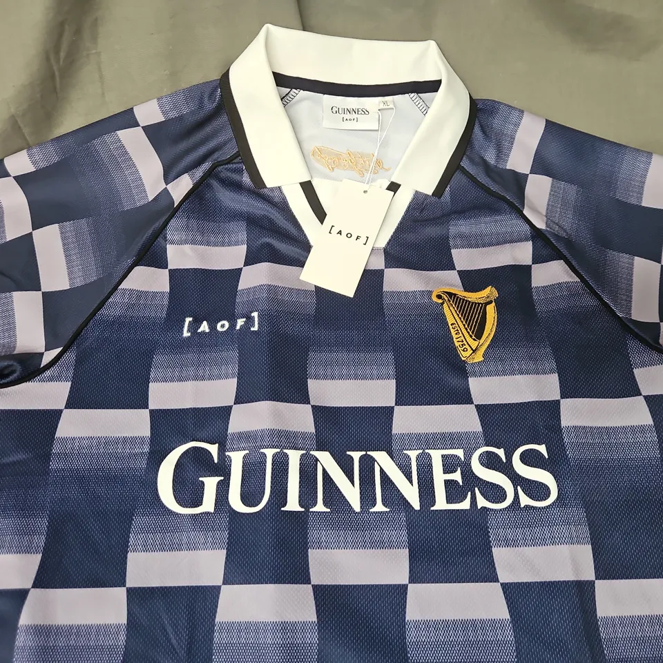 GUINESS AOF COLLARED SHIRT - XL