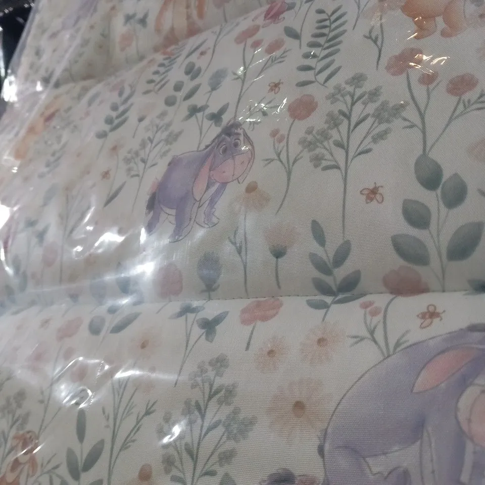APPROXIMATELY 6 SETS OF TWO BRAND NEW DISNEY WINNIE THE POOH MIAMI CUSHIONS(ONE BOX)