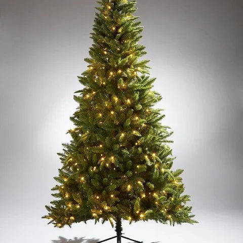 BOXED 7FT GRIZEDALE PRE-LIT CHRISTMAS TREE - COLLECTION ONLY