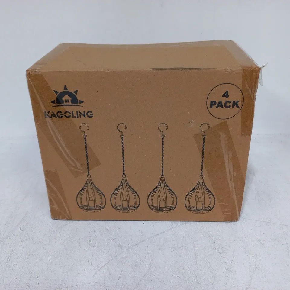 BOXED KAGOLING SOLAR METAL LANTERNS