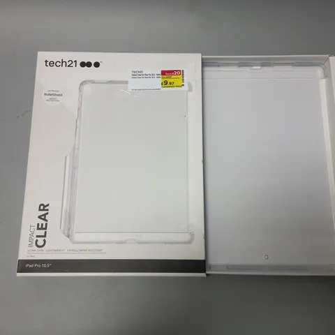 APPROXIMATELY 38 TECH21 PATENTED BULLETSHIELD IMPACT CLEAR CASES FOR IPAD PRO 10.5"