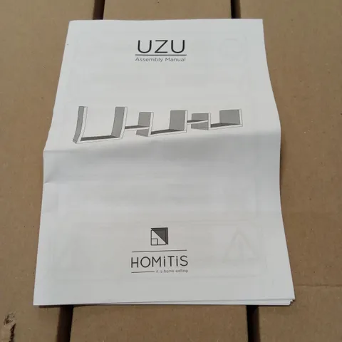 BOXED UZU SHELF //ANTHRACITE 