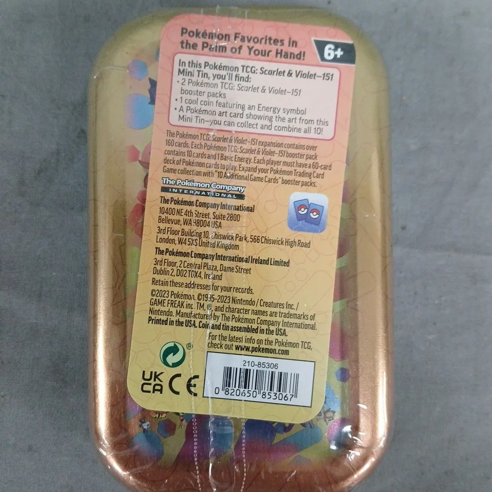 POKÉMON TRADING CARD GAME - SCARLET & VIOLET 151 MINI TIN