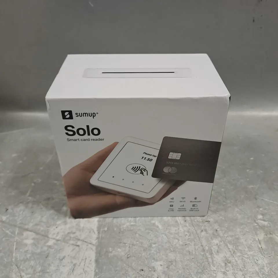 BOXED SEALED SUMUP SOLO SMART CARD READER 