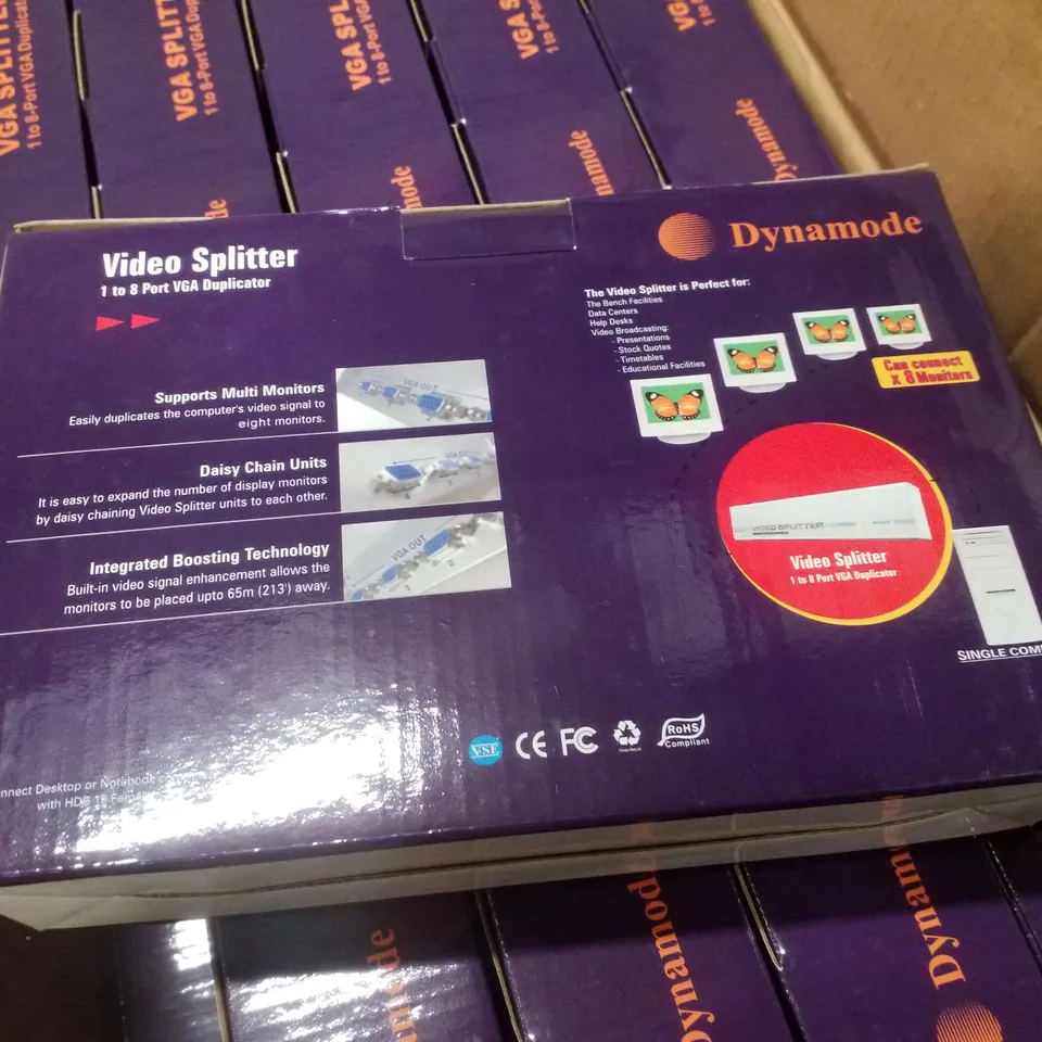 PALLET CONTAINING LARGE QUANTITY OF VGA DUPLICATORS