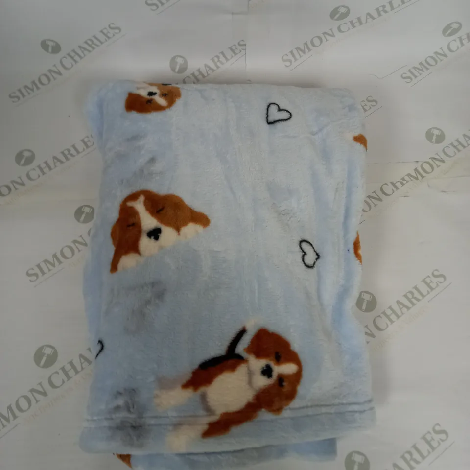 OODIE HOODED OVERSIZED BLANKET - BEAGLE PATTERN