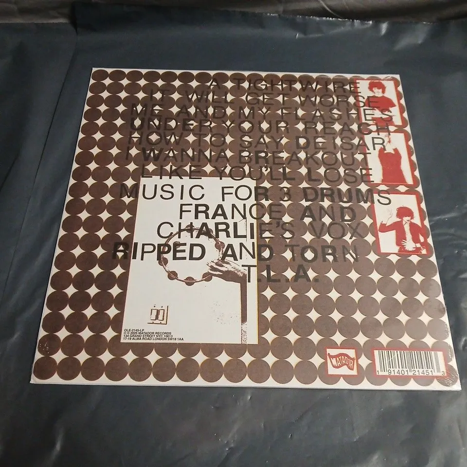 SEALED RIPPED AND TORN - LIFEGUARD LP VINYL