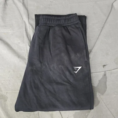 GYM SHARK JOGGERS IN BLACK SIZE SMALL