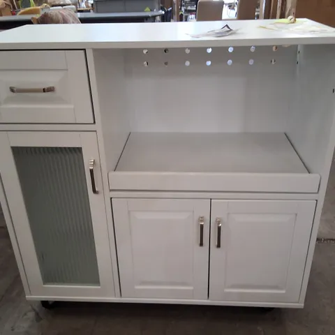KITCHEN ISLAND CART ON WHEELS