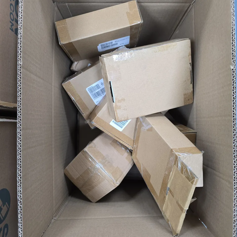 BOX OF APPROXIMATELY 12 ASSORTED ITEMS TO INCLUDE: POUR AND STORE BAG CLIPS 