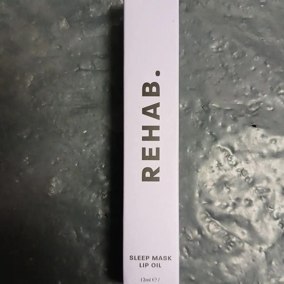 REHAB SLEEP MASK LIP OIL – 12ML – BOXED