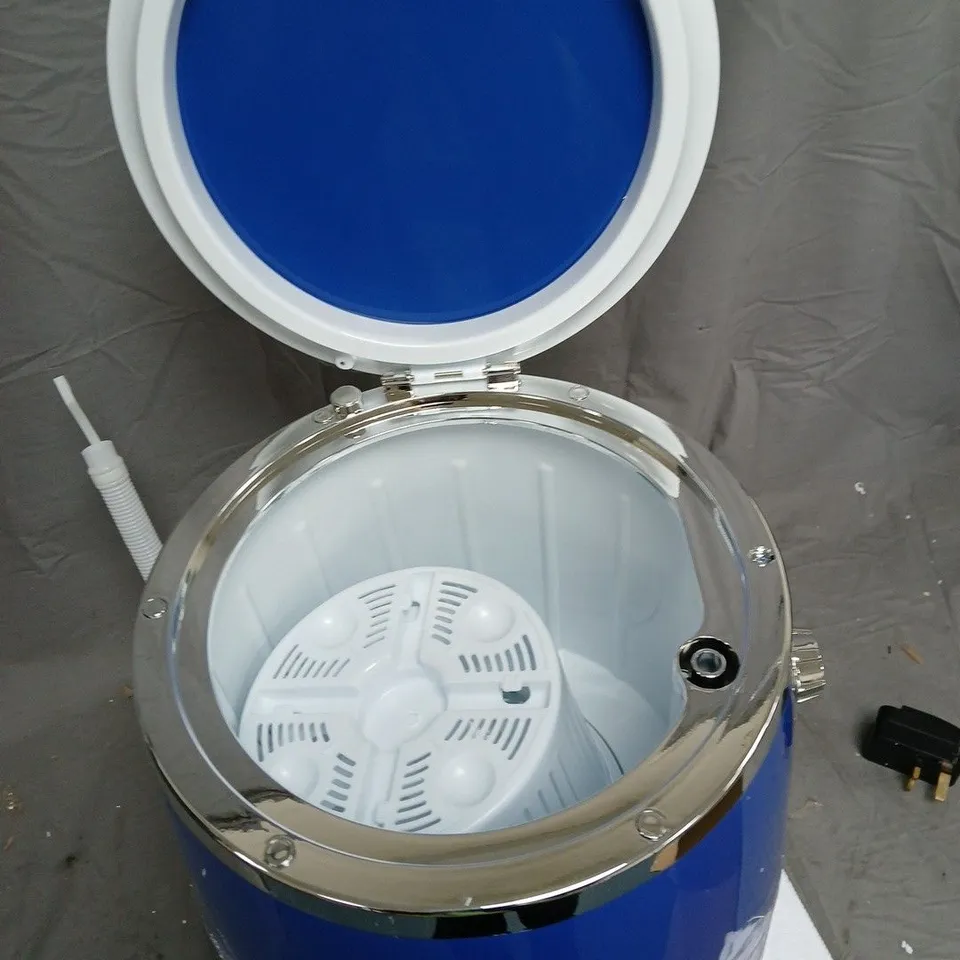ONECONCEPT MINI WASHING MACHINE - BLUE PORTABLE LAUNDRY APPLIANCE