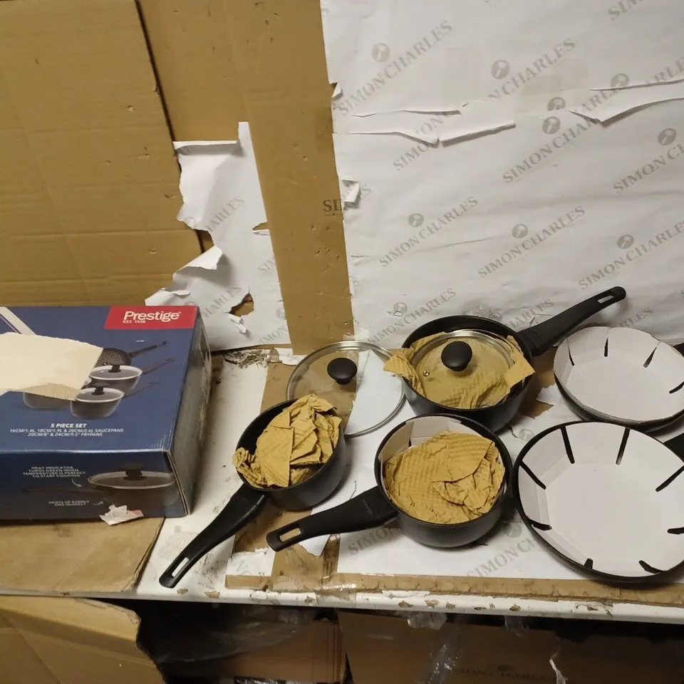 PRESTIGE THERMO SMART POT AND PAN SET