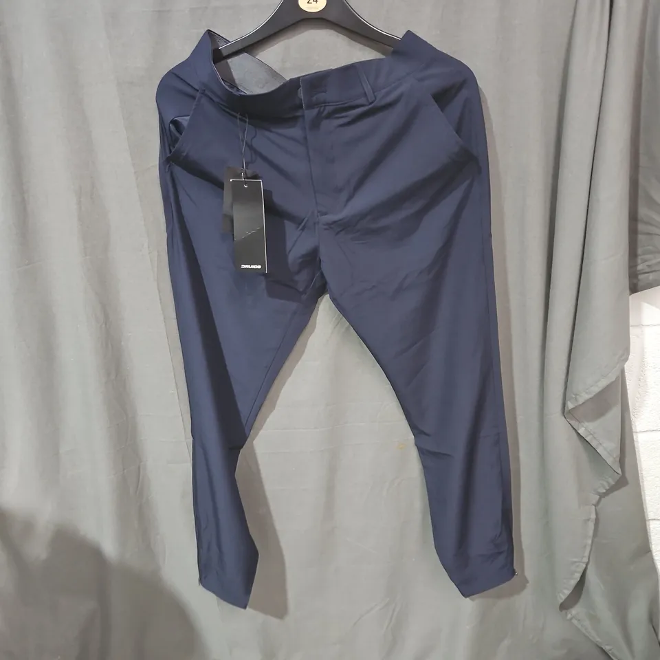 DRUIDS MEN'S GOLF NAVY JOGGING BOTTOMS – UK 32 (32/34 INSIDE LEG)