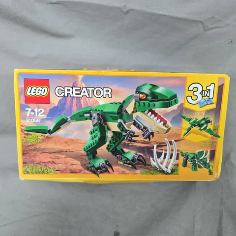 BOXED LEGO CREATOR 3-IN-1 DINOSAUR SET - 31058