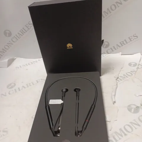 HUAWEI FREELACE BLUETOOTH EARPHONES - GRAPHITE BLACK