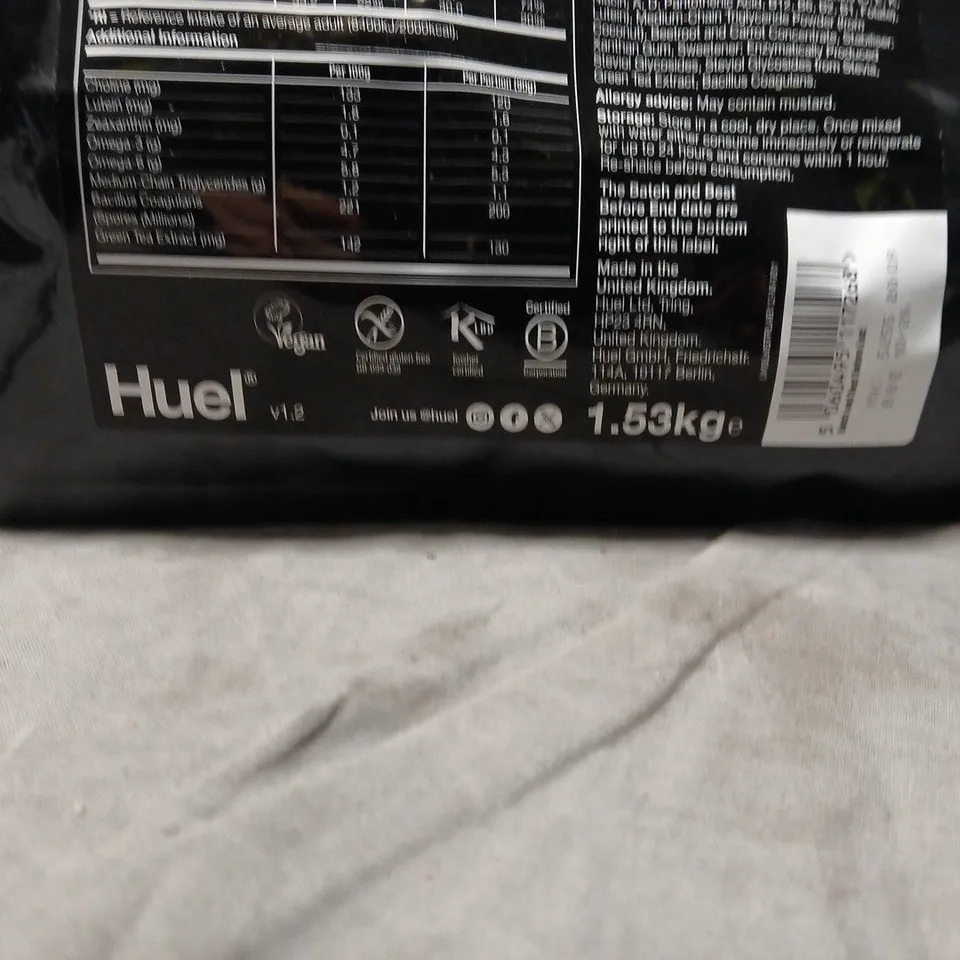 HUEL BLACK EDITION STRAWBERRY & CREAM POWDER – 1.53KG