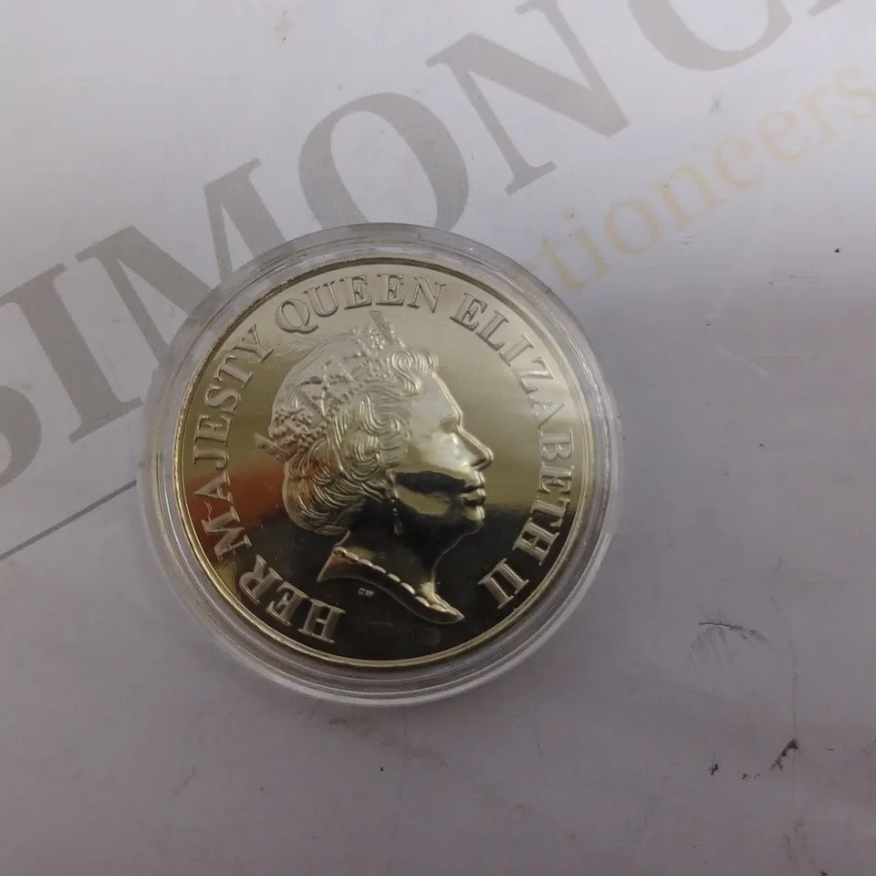THE 70TH YEAR OF THE REIGN OF QUEEN ELIZABETH 2022 COLLECTABLE COIN