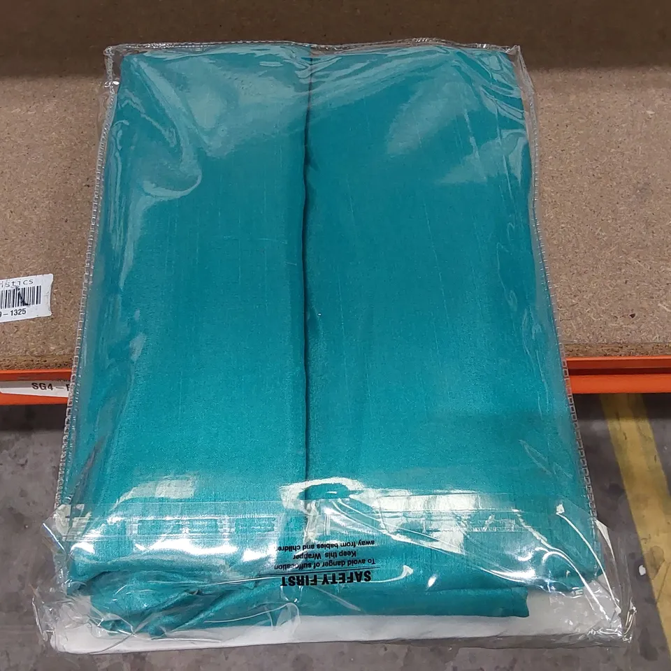 BAGGED ALTNAHINCH SYNTHETIC SEMI SHEER GROMMET/EYELET CURTAIN PAIR - 168 x 183CM (1 ITEM)