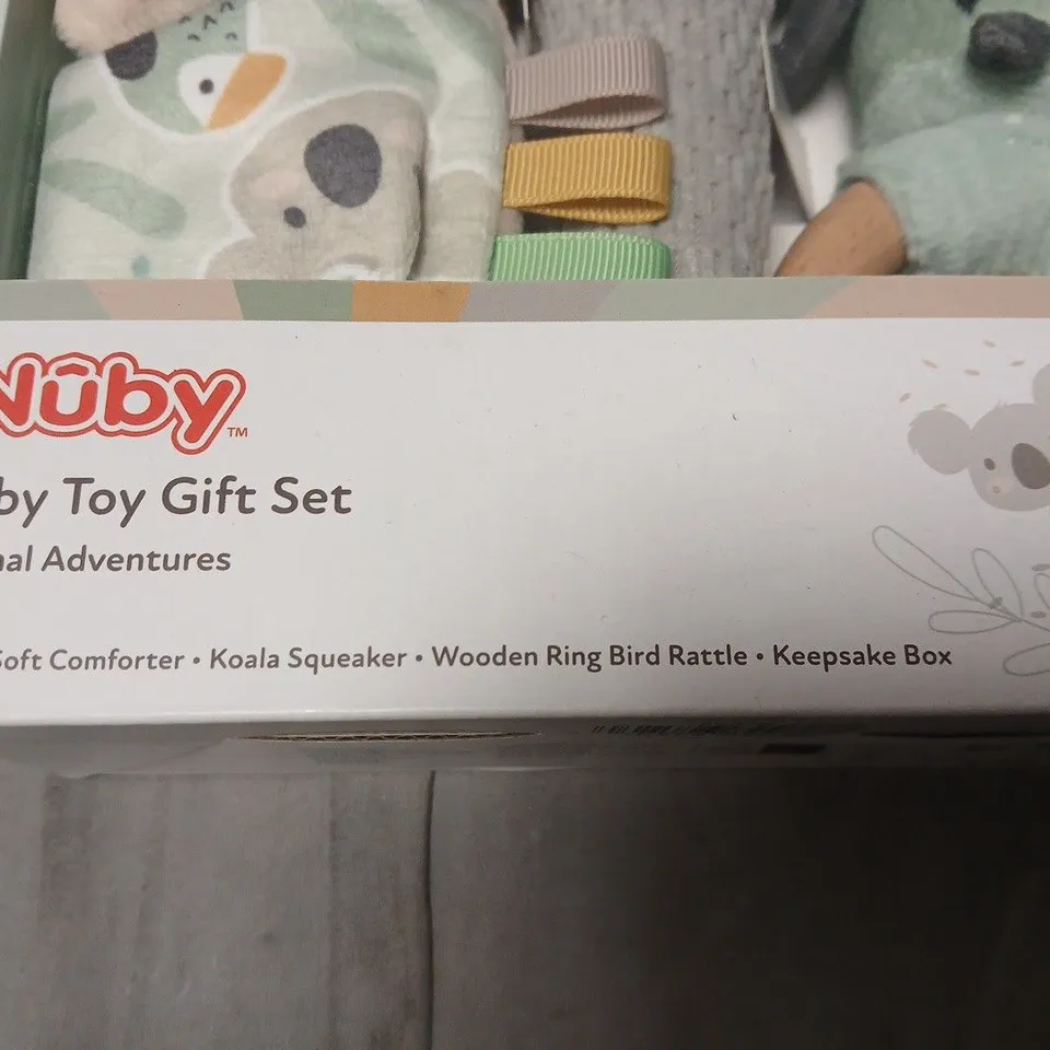 NUBY BABY TOY GIFT SET – ANIMAL ADVENTURES