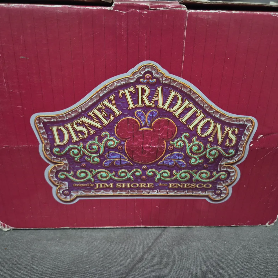 DISNEY TRADITIONS JIM SHORE ENESCO – ONCE UPON A TIME FIGURINE, DISNEY SHOWCASE COLLECTION